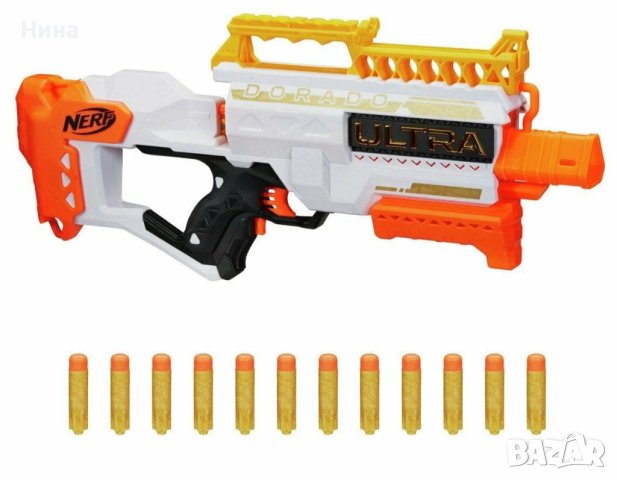 Бластер Nerf Ultra Dorado , снимка 7 - Електрически играчки - 42236149