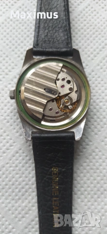 Sekonda/Poljot autodate deluxe steel., снимка 3 - Мъжки - 53917766