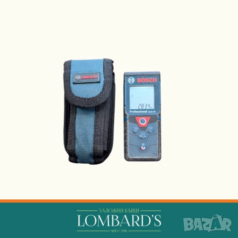Лазерна ролетка Bosch GLM 40, N: 131775, снимка 3 - Други инструменти - 53875259