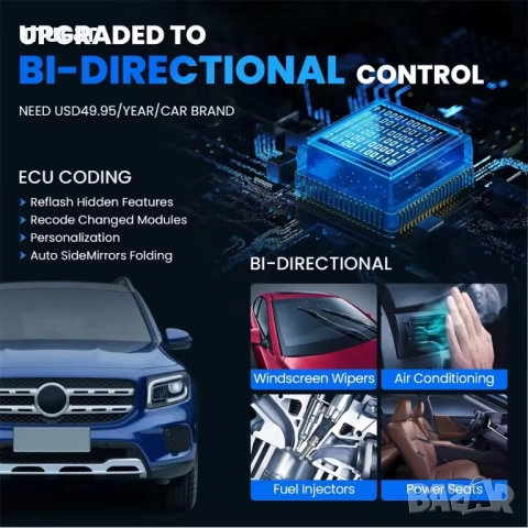 СКЕНЕР ЗА диагностика  MUCAR VO6, снимка 5 - Аксесоари и консумативи - 51630074