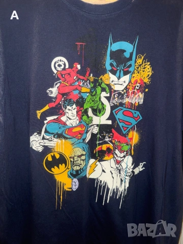 Класическа DC comics тениска 