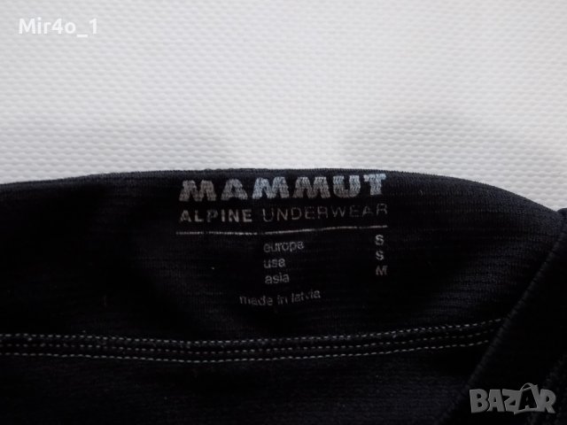 блуза mammut alpine фанела елек туризъм планина мъжка спорт оригинал S, снимка 6 - Блузи - 42629145