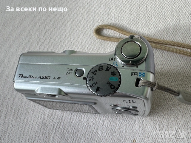 Цифров фотоапарат Canon PowerShot A550 , 7.1 MP , Canon A550, снимка 8 - Фотоапарати - 54060450