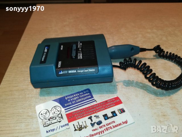 ITE 5659A-HALOGEN LEAK DETECTOR-BRLGIUM 3011211800, снимка 2 - Друга електроника - 34981886
