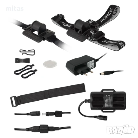 Система предна CREE светлина за велосипед FORCE GLOW, 1000LM, 4400 mAh, снимка 6 - Аксесоари за велосипеди - 51312031