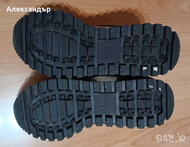 Zara-мъжки зимни обувки, снимка 6 - Спортни обувки - 52685792