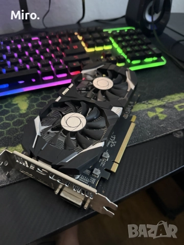 MSI GeForce GTX 1050 Ti 4GT OC, снимка 2 - Видеокарти - 55959085