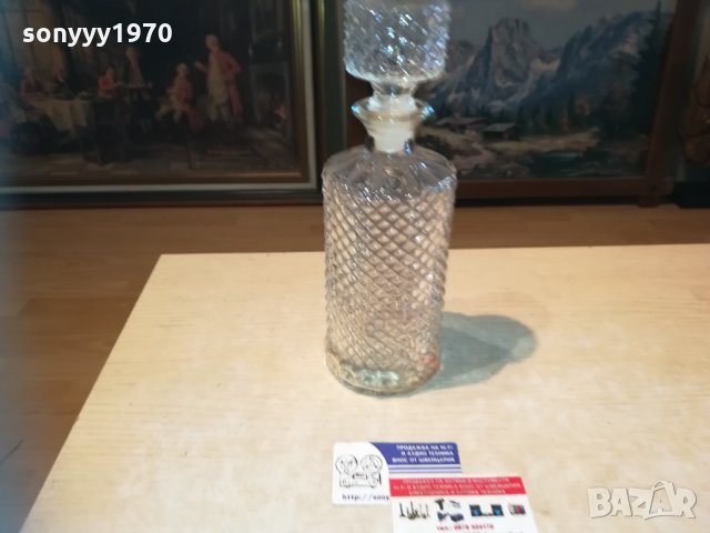 СТЪКЛЕНО ШИШЕ ЗА УИСКИ 0511201142, снимка 5 - Колекции - 30682051