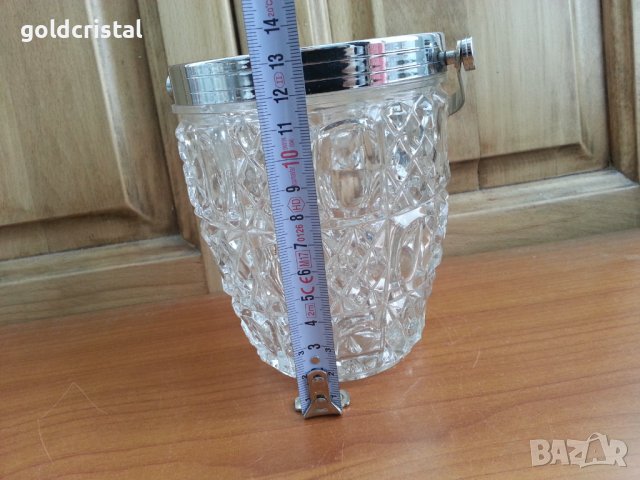 Кристална ледарка купа , снимка 2 - Антикварни и старинни предмети - 36680380
