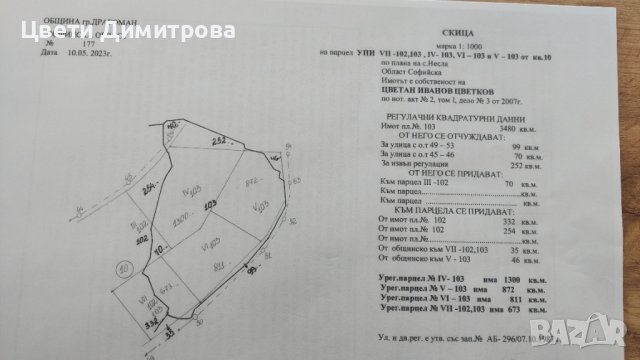 3480 кв.м УПИ в с.Несла(общ.Драгоман), снимка 1