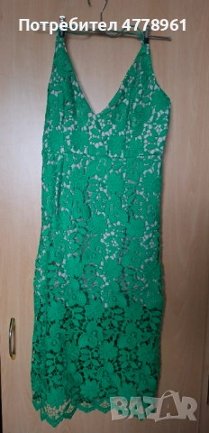 Рокля дантела, снимка 2 - Рокли - 54086311