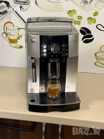 Кафемашина кафе автомат delonghi magnifica S с гаранция, снимка 8 - Кафемашини - 56215671