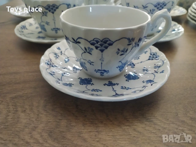 Винтидж порцеланов сервиз за кафе/чай 1982 Myott Finlandia 21 части England, снимка 15 - Сервизи - 50928833