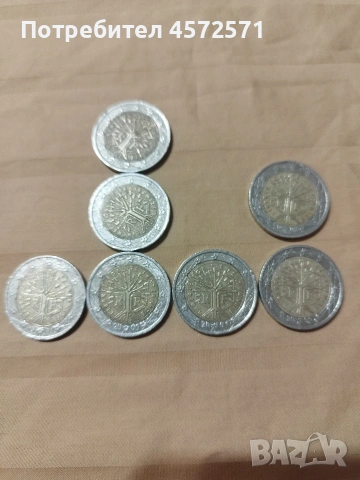 монети 2-ЕВРО