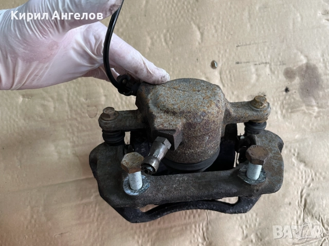 Предни спирачни апарати от Mercedes C-class W203 3.2i, снимка 8 - Части - 51682817