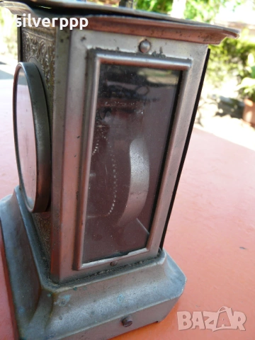  Стар настолен часовник , снимка 3 - Антикварни и старинни предмети - 54350101