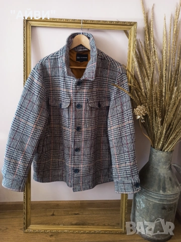 Дамска карирана риза-яке овършърт, снимка 4 - Якета - 53204650