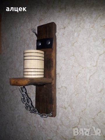 Полилей от буре за механа или битова стая и аплици, снимка 3 - Лампи за таван - 31220751