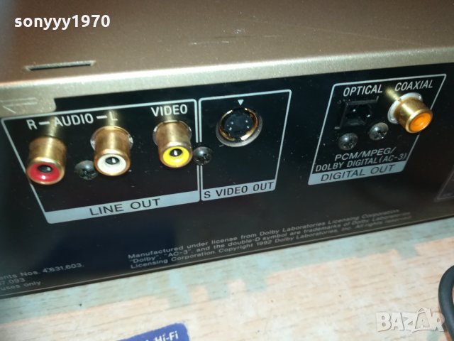 sony dvp-s715 japan 0601210758, снимка 13 - Ресийвъри, усилватели, смесителни пултове - 31323605