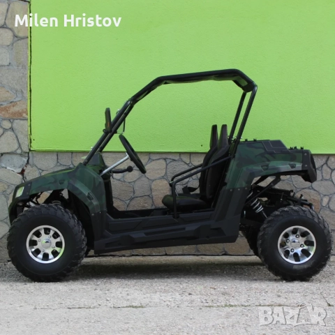 UTV/УТВ 200cc Military Green с Автоматична скростна кутия, снимка 2 - Мотоциклети и мототехника - 52078749