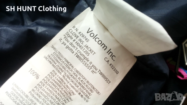 VOLCOM CLOVE INSULATED Ski Snowboard Womens Jacket Размер XS дамски ски сноуборд яке 27-64, снимка 17 - Якета - 52200452