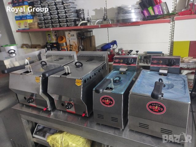 Професионални газови и електрически фритюрницици