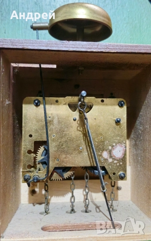 Немски Рисуван Стенен Часовник, снимка 4 - Стенни часовници - 52751301