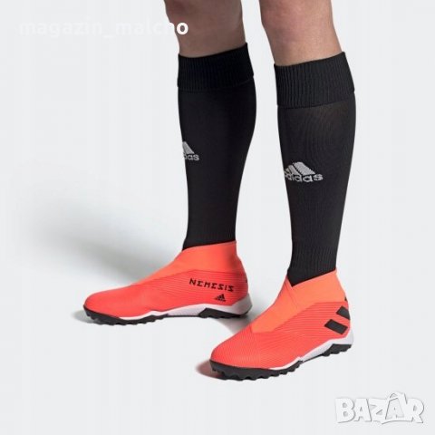 Мъжки Стоножки - ADIDAS Nemeziz 19.3 LL TF; размери: 37 1/3, 38 2/3 и 40 2/3, снимка 16 - Футбол - 36986362