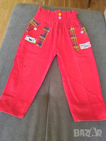 Детско марково панталонче с джобчета, снимка 4 - Детски панталони и дънки - 40599554