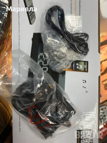 Докинг Станция за iPod/iPhone / FM/AUX/Дигитален Часовник с Аларма 10W, снимка 13 - Други - 49758782