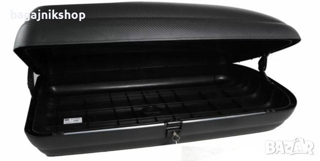 Автобокс Art Plast, 320 литра - черен карбон, снимка 3 - Аксесоари и консумативи - 44473222