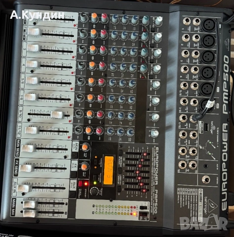Behringer pmp500 Чисто нов  , снимка 2 - Ресийвъри, усилватели, смесителни пултове - 54304931