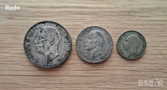 Лот от Сребърни монети непочистени 100лв 1934г,50лв1934г,20лв1930г., снимка 2 - Нумизматика и бонистика - 48787203