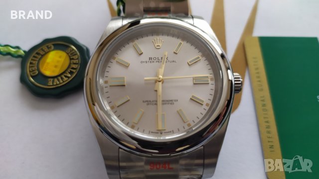 Унисекс часовник ROLEX Classic PERPETUAL 41mm механичен клас 5А+, снимка 1 - Мъжки - 31574576