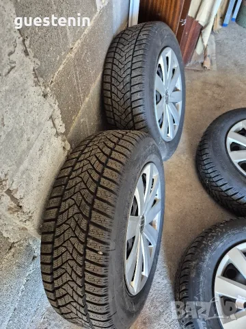 16" джанти със зимни гуми Dunlop, снимка 2 - Гуми и джанти - 55770734