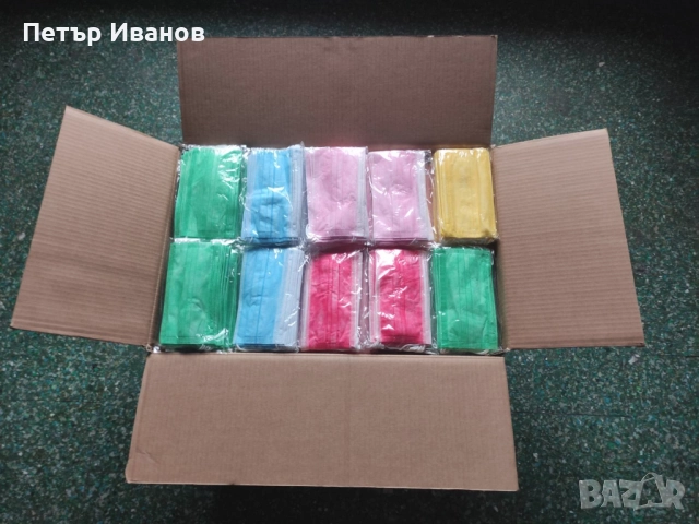 Медицински маски КАШОН - 2000 БР., снимка 2 - Други - 51845141