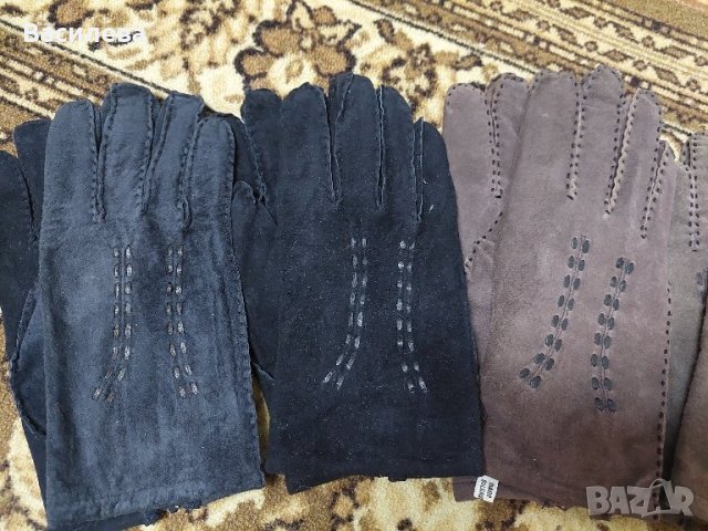 ръкавици естествен велур с дефекти, снимка 2 - Ръкавици - 42769530