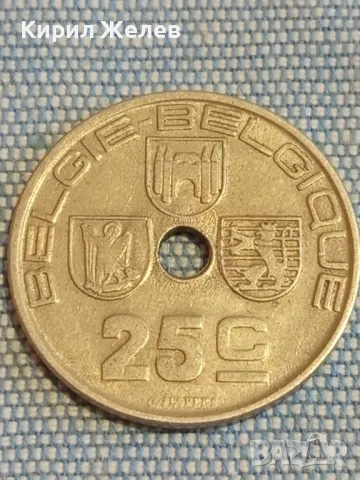  Монета 25 сантима 1938г. Кралство Белгия рядка за КОЛЕКЦИЯ 41189, снимка 3 - Нумизматика и бонистика - 48753489