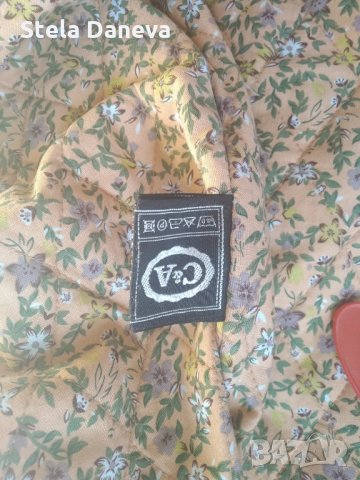 Запазено марково бяло яке/ шуба на С&A, снимка 2 - Якета - 29925609