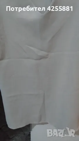 Бежова блуза, снимка 5 - Тениски - 47638414