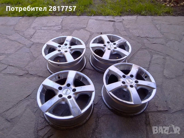 алуминиеви джанти 5х110 15цола за Опел , снимка 2 - Гуми и джанти - 54318127