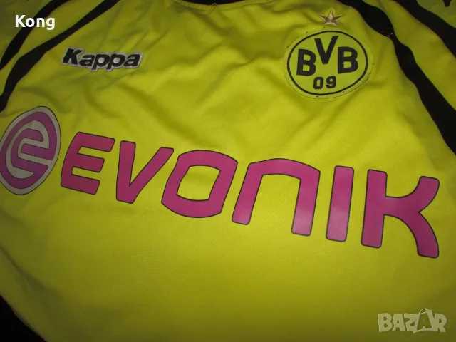 винтидж фланелка Kappa Borussia Dortmund Nike BVB Red Bull футболна тениска Борусия Дортмунд Ред Бул, снимка 2 - Футбол - 55877194