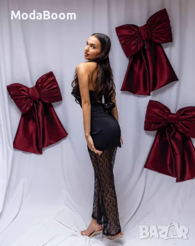 Дамски комплект рокля и панталон , снимка 5 - Рокли - 48286334