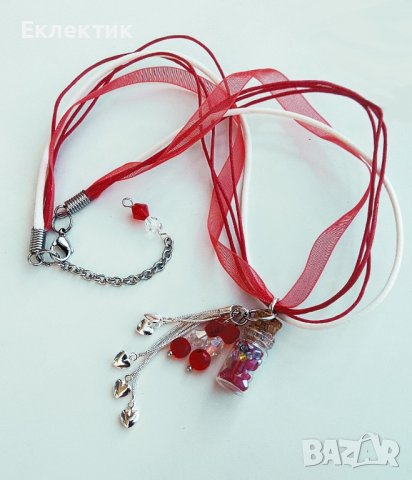 Колие чокър, снимка 2 - Колиета, медальони, синджири - 39450209