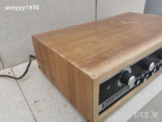 HANSEATIC STEREO AMPLIFIER-ВНОС GERMANY 1310261850L4, снимка 5 - Ресийвъри, усилватели, смесителни пултове - 56483509