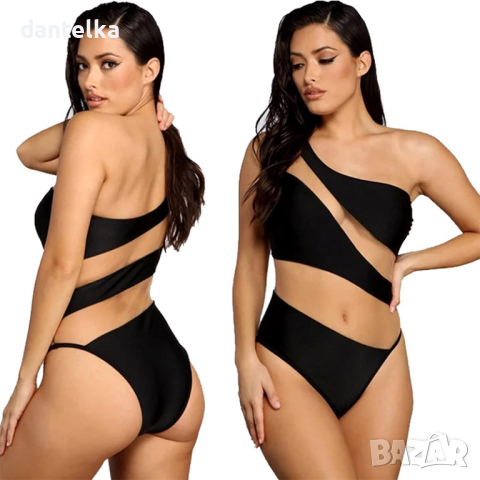 V25 Цял бански с оформящ силуета ефект Секси цял бански. Стилен бански за цяло тяло. Цял бански 2024, снимка 4 - Бански костюми - 44919844