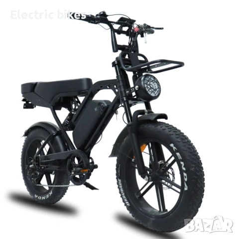 Електрически велосипед X90 ULTRA – 20″ Fatbike, 48V 18.2Ah, 750W, снимка 2 - Велосипеди - 53270640