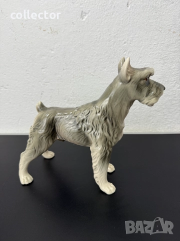 Порцеланова фигура на Шнауцер. №7483, снимка 4 - Колекции - 52048852