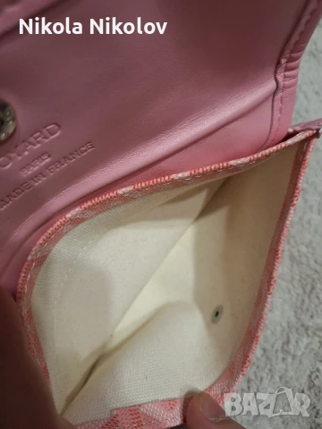Goyard Sakura Rose Pink Wallet, снимка 5 - Портфейли, портмонета - 51228204