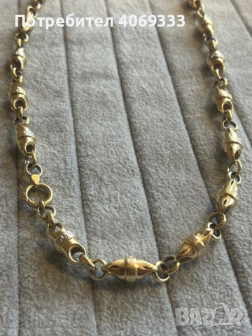 21.31гр 14 карата Златен ланец, снимка 4 - Колиета, медальони, синджири - 54175607